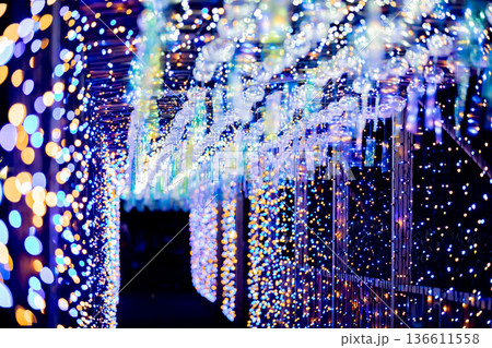 【愛知県飛島村】とびしま宵あかり　風鈴とイルミネーションの絶景 136611558