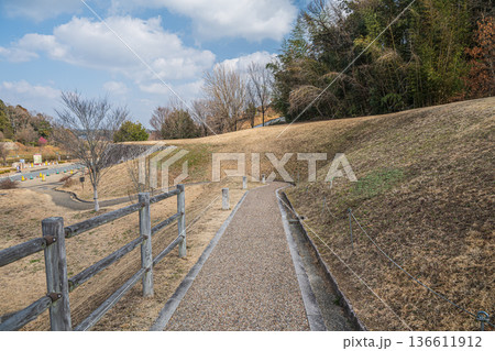 キトラ古墳 奈良県明日香村 キトラ古墳 奈良県明日香村 136611912