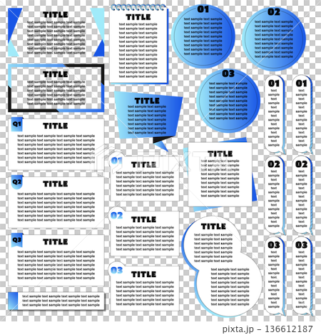 A simple title frame for business use. A stylish accent piece. Light blue. A simple title frame for business use. A stylish accent piece. Light blue. 136612187