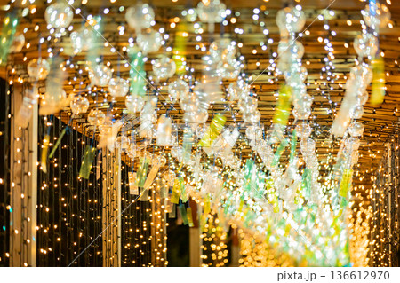 【愛知県飛島村】とびしま宵あかり 風鈴とイルミネーションの絶景 【愛知県飛島村】とびしま宵あかり 風鈴とイルミネーションの絶景 136612970