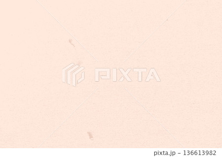 Organic peach beige eggshell texture. Beige egg shell background. Recycle backdrop with speckles, spots. Vector neutral surface with grunge grain wallpaper effect. Washi pale cream background. Eco bg 136613982