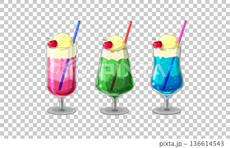 クリームソーダ 136614543