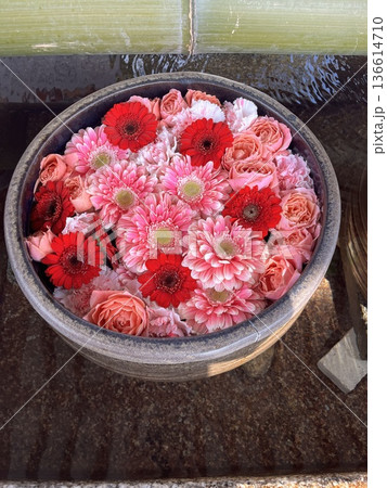 花手水 136614710