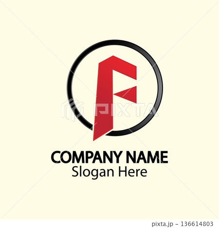 F Letter vector icon F Letter vector icon 136614803