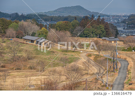 キトラ古墳展望台からの展望 奈良県明日香村 キトラ古墳展望台からの展望 奈良県明日香村 136616479