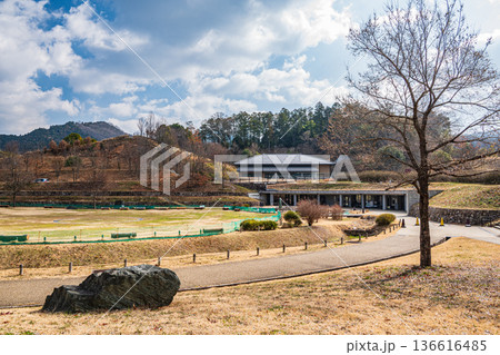 キトラ古墳四神の広場 奈良県明日香村 キトラ古墳四神の広場 奈良県明日香村 136616485