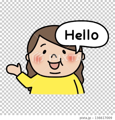 一個胖胖的、長頭髮的、會說英語的女孩 一個胖胖的、長頭髮的、會說英語的女孩 136617009