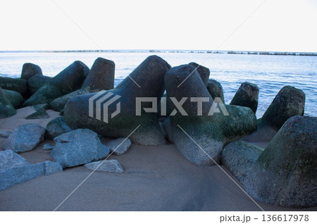 海岸のブロック 海岸のブロック 136617978