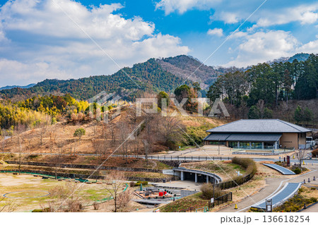 キトラ古墳四神の広場 キトラ古墳展望台 奈良県明日香村 キトラ古墳四神の広場 キトラ古墳展望台 奈良県明日香村 136618254