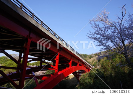 兵庫県洲本市　鮎屋夢大橋 136618538