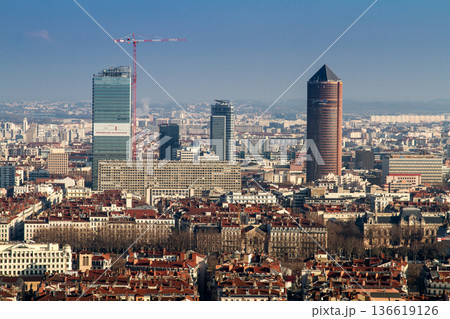 Panoramic view of Lyon taken by Notre Dame 136619126
