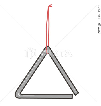 トライアングルのイラスト 136619795