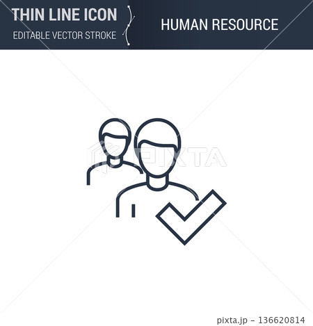Human Resource Iconのイラスト素材 [136620814] - PIXTA