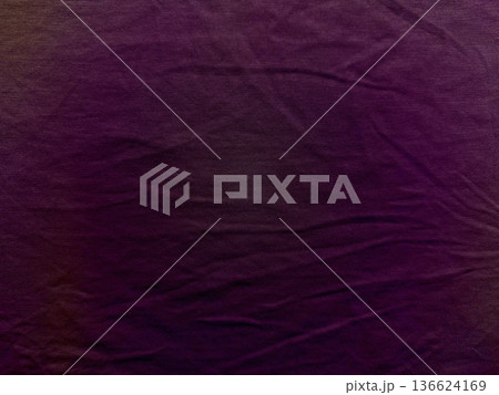 deep purple velvet fabric texture elegantly folding with subtle gradients creating luxurious wallpaper or banner background 136624169