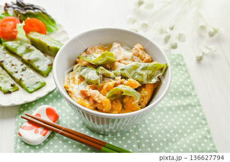 サボテンの親子丼 136627794