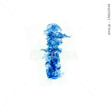 English letters blue Flame English letters blue Flame 136628546