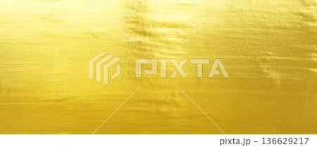 Gold metal brushed background 136629217