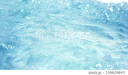 blue water surface blue water surface 136629643