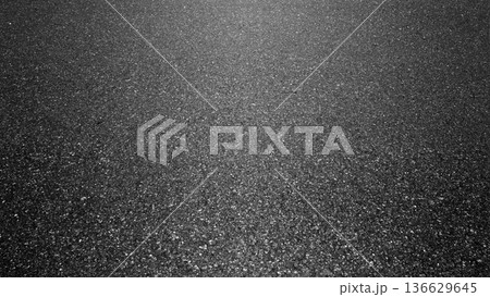 black asphalt pavement texture 136629645