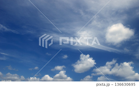 sky white clouds sky white clouds 136630695