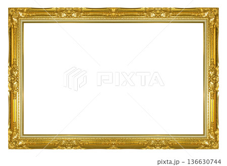 gold picture frame gold picture frame 136630744