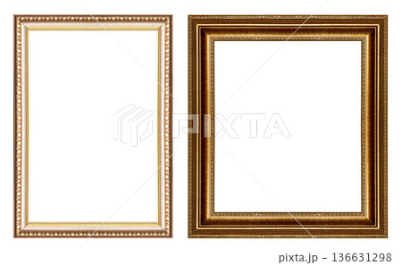 golden picture frame golden picture frame 136631298