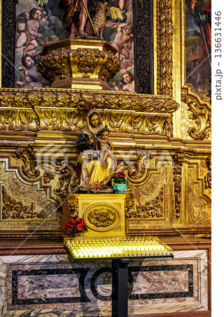 Interior of Cathedral Basilica of Our Lady of the Pilar, Zaragoz Interior of Cathedral Basilica of Our Lady of the Pilar, Zaragoz 136631446