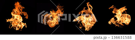 Fire flame heat burning Fire flame heat burning 136631588