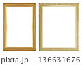 golden picture frame 136631676