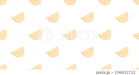 Garlic Clove Seamless Food Pattern Garlic Clove Seamless Food Pattern 136632712