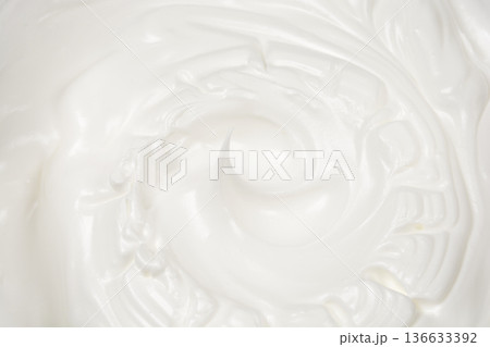 Whipped egg white texture with swirls Whipped egg white texture with swirls 136633392