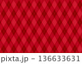 赤のアーガイル柄のベクター背景イラスト素材 赤のアーガイル柄のベクター背景イラスト素材 136633631