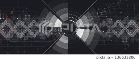 Ukrainian DNA technology circuit background advances genomic research frontiers Ukrainian DNA technology circuit background advances genomic research frontiers 136633806