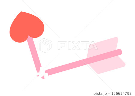 折れたハートの矢 136634792