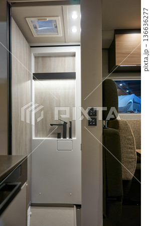 Interior of a camper van Interior of a camper van 136636277