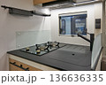 Interior of a camper van 136636335