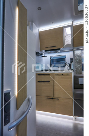 Interior of a camper van Interior of a camper van 136636337