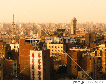 Cityscape Of A Modern City In Egypt 136638354