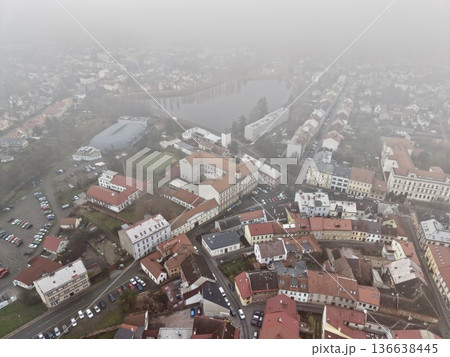 Ancient Cityscape Scene, Panoramic Scene Capturing Timeless Elegance Of Traditional City Environment Ancient Cityscape Scene, Panoramic Scene Capturing Timeless Elegance Of Traditional City Environment 136638445