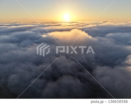 Aviation Commander Supervising Sunrise Journey, Leader Of Skies Overseeing Dawn Flight Adventure Aviation Commander Supervising Sunrise Journey, Leader Of Skies Overseeing Dawn Flight Adventure 136638598
