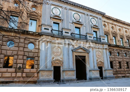 世界遺産 アルハンブラ宮殿 カルロス5世宮殿 スペイン アンダルシア地方 ヨーロッパ 世界遺産 アルハンブラ宮殿 カルロス5世宮殿 スペイン アンダルシア地方 ヨーロッパ 136638917
