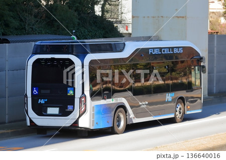 水素燃料電池バス イメージ 水素燃料電池バス イメージ 136640016