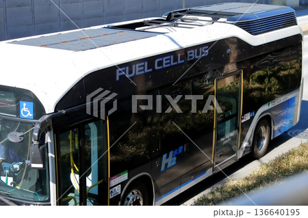 水素燃料電池バス イメージ 水素燃料電池バス イメージ 136640195