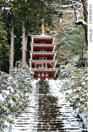 室生寺(五重塔) 【奈良県宇陀市室生】 室生寺(五重塔) 【奈良県宇陀市室生】 136640615