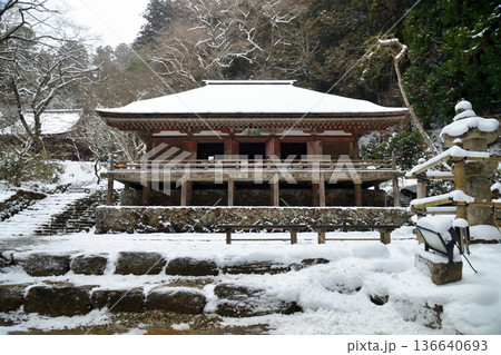 女人高野・室生寺(金堂) 【奈良県宇陀市室生】 女人高野・室生寺(金堂) 【奈良県宇陀市室生】 136640693