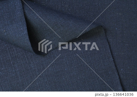 black hemp viscose natural fabric cloth color, sackcloth rough texture of textile fashion black hemp viscose natural fabric cloth color, sackcloth rough texture of textile fashion 136641036