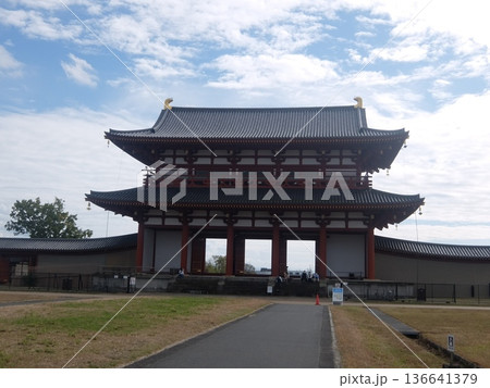 【奈良】平城宮跡・朱雀門 136641379