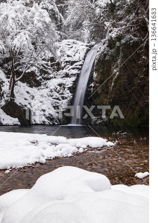 横谷峡(冬):白滝 横谷峡(冬):白滝 136641683