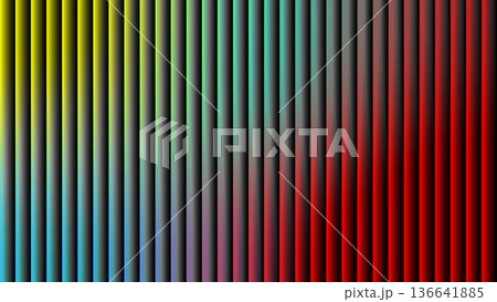 Glass Gradient Fractal Neon Background Abstract. Colorful Vertical Lines Gradient Abstract. 136641885