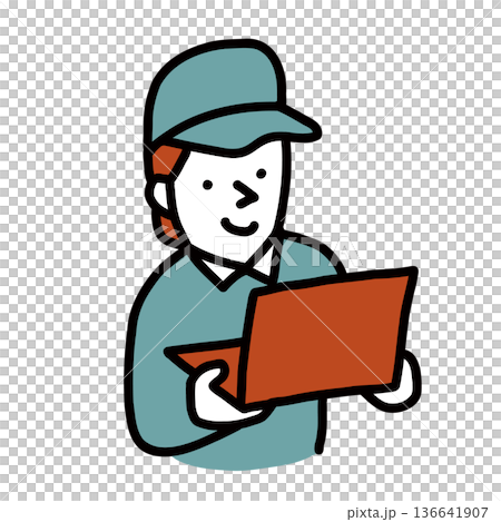 Skilled trades avatar 専門職のイラストアバター 136641907